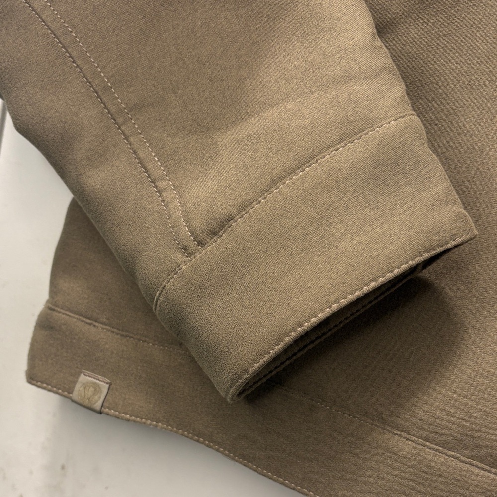 LULULEMON ATHLETICA TAN SHERPA-COLLAR JACKET - Picture 4 of 15
